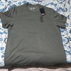 5.11 Tactical Dark Ranger Green Short Sleeve Tee NWT